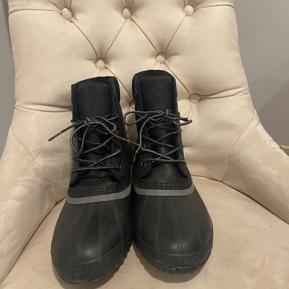 Black Winter Sorel Shoes Mens 91/2